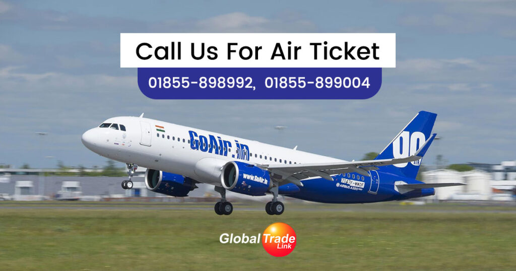 Go air airlines ticket dhaka office 